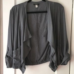 Supplies grey linen jacket size S